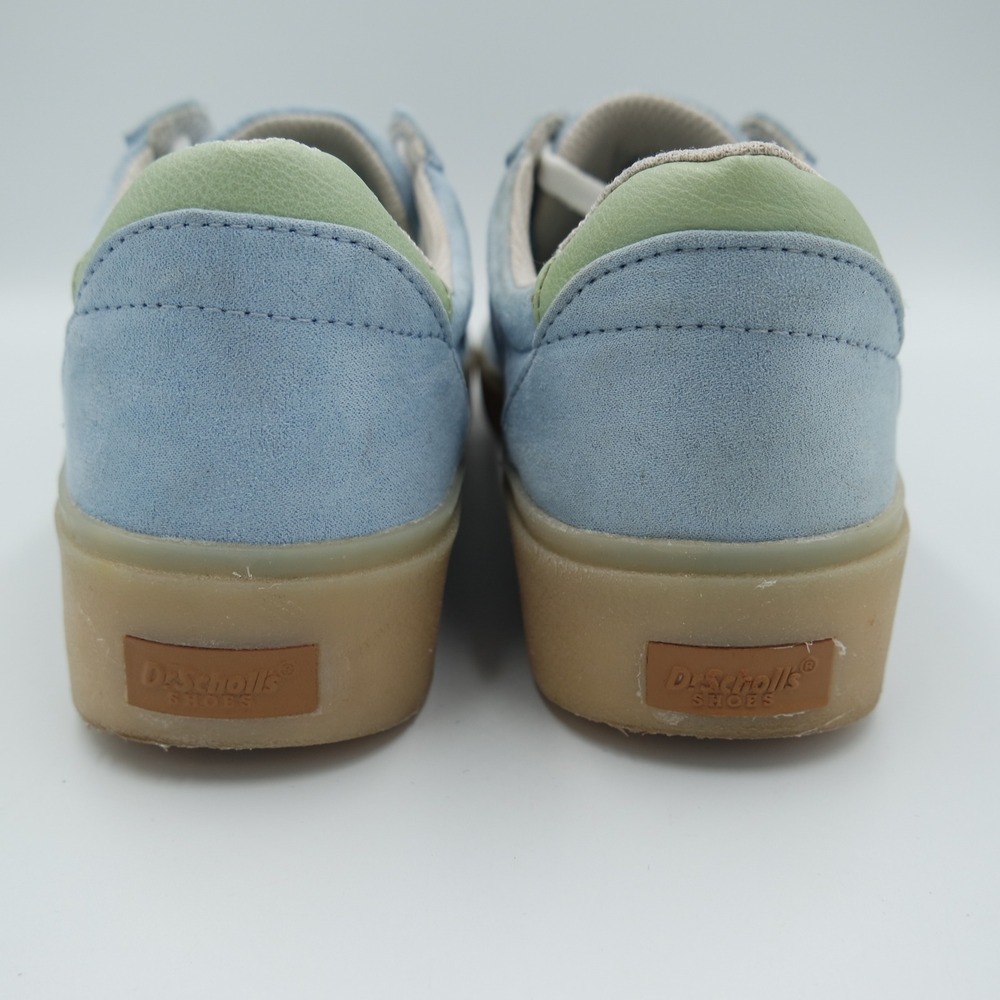 Dr Scholls Time Off Light Blue Platform Sneakers Womens Lace Up Gum Sole 8.5 - Picture 6 of 10